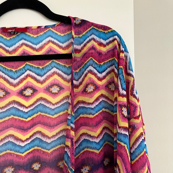 3/50$ Summer  cape / kimono (us 12 to 20) - Picture 5 of 12